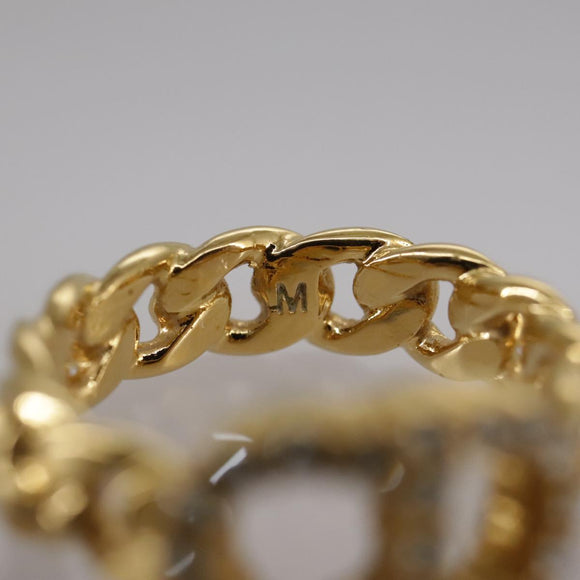Christian Dior Ring metal Gold Auth yk16507