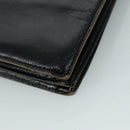 SAINT LAURENT Shoulder Bag Leather Black Auth yk16514-15