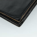 SAINT LAURENT Shoulder Bag Leather Black Auth yk16514-16