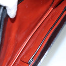 SAINT LAURENT Shoulder Bag Leather Black Auth yk16514-21