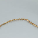 Salvatore Ferragamo Chain Shoulder Bag Leather Pink Gold Auth yk16515-14