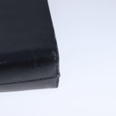 Salvatore Ferragamo Gancini Shoulder Bag Leather Black Gold Auth yk16533-16