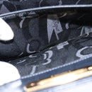 Salvatore Ferragamo Gancini Shoulder Bag Leather Black Gold Auth yk16533-11