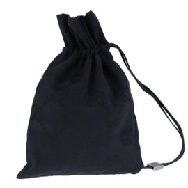 GUCCI GG Canvas Purse Pouch Black 039 1046 Auth yk16535