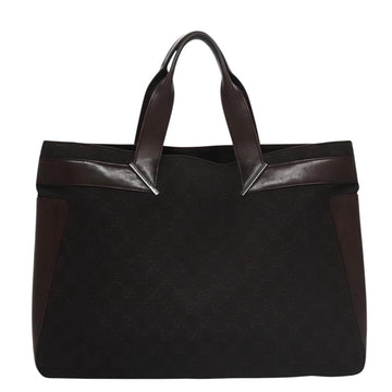 GUCCI GG Canvas Shoulder Bag Dark Brown Silver 73982 Auth yk16571 - 0