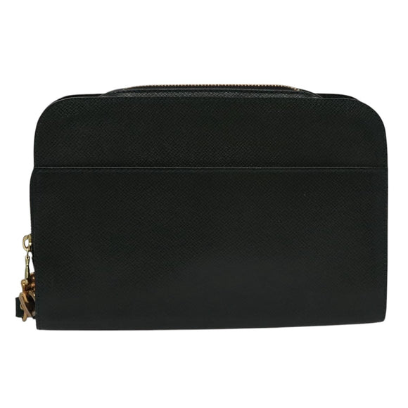 LOUIS VUITTON Taiga Baikal Clutch Bag Epicea M30184 LV Auth yk16616