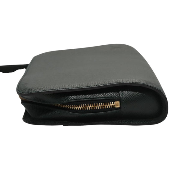 LOUIS VUITTON Taiga Baikal Clutch Bag Epicea M30184 LV Auth yk16616