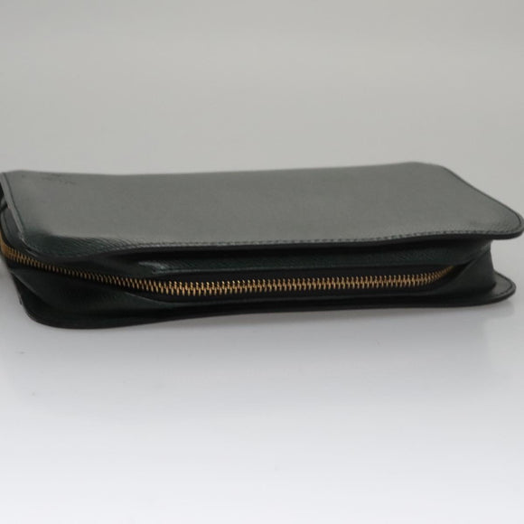 LOUIS VUITTON Taiga Baikal Clutch Bag Epicea M30184 LV Auth yk16616