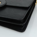 LOUIS VUITTON Epi Free Run Shoulder Bag Black M52402 LV Auth yk16660-9