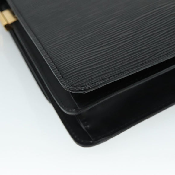 LOUIS VUITTON Epi Free Run Shoulder Bag Black M52402 LV Auth yk16660