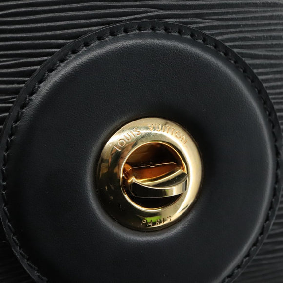LOUIS VUITTON Epi Free Run Shoulder Bag Black M52402 LV Auth yk16660