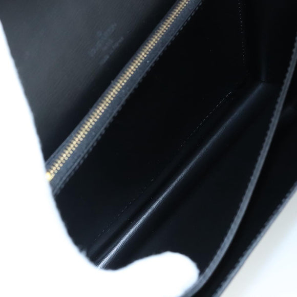 LOUIS VUITTON Epi Free Run Shoulder Bag Black M52402 LV Auth yk16660