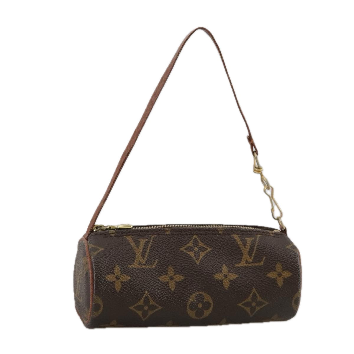 LOUIS VUITTON Monogram Papillon Pouch LV Auth yk16683