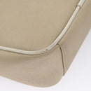 BURBERRY Nova Check Shoulder Bag Canvas Beige Auth yk16685-11