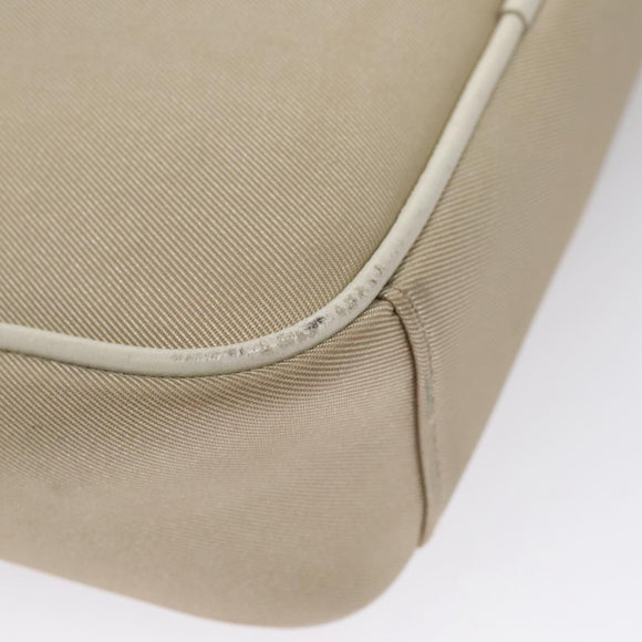BURBERRY Nova Check Shoulder Bag Canvas Beige Auth yk16685