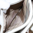 BURBERRY Nova Check Shoulder Bag Canvas Beige Auth yk16685-22