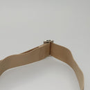 BURBERRY Nova Check Shoulder Bag Canvas Beige Auth yk16685-8