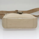 BURBERRY Nova Check Shoulder Bag Canvas Beige Auth yk16685-9