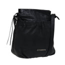 BURBERRY Shoulder Bag Leather Black Auth yk16686-1