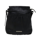 BURBERRY Shoulder Bag Leather Black Auth yk16686-13