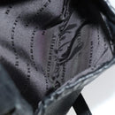 BURBERRY Shoulder Bag Leather Black Auth yk16686-22