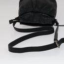 BURBERRY Shoulder Bag Leather Black Auth yk16686-7
