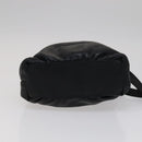 BURBERRY Shoulder Bag Leather Black Auth yk16686-5