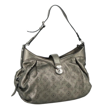 LOUIS VUITTON Monogram Mahina XS Shoulder Bag Bronze M95717 LV Auth yk16691