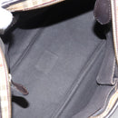 BURBERRY Nova Check Tote Bag PVC Leather Beige Auth yk16711-11