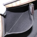 BURBERRY Nova Check Tote Bag PVC Leather Beige Auth yk16711-20