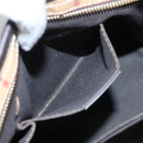 BURBERRY Nova Check Tote Bag PVC Leather Beige Auth yk16711-21