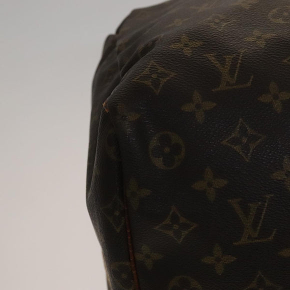 LOUIS VUITTON Monogram Keepall Bandouliere 60 Boston Bag M41412 LV Auth yk16715