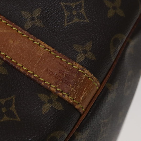 LOUIS VUITTON Monogram Keepall Bandouliere 60 Boston Bag M41412 LV Auth yk16715