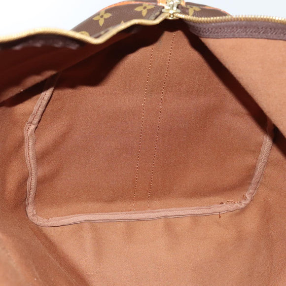 LOUIS VUITTON Monogram Keepall Bandouliere 60 Boston Bag M41412 LV Auth yk16715