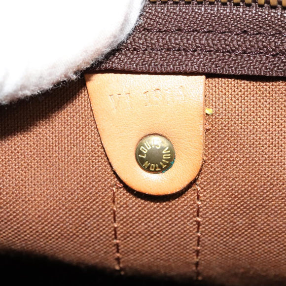 LOUIS VUITTON Monogram Keepall Bandouliere 60 Boston Bag M41412 LV Auth yk16715