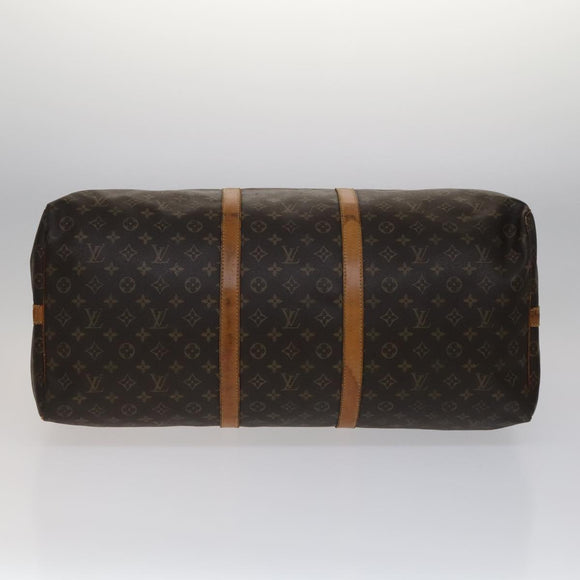 LOUIS VUITTON Monogram Keepall Bandouliere 60 Boston Bag M41412 LV Auth yk16715