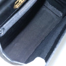 GIVENCHY Hand Bag Leather Black Gold Auth yk16736-11