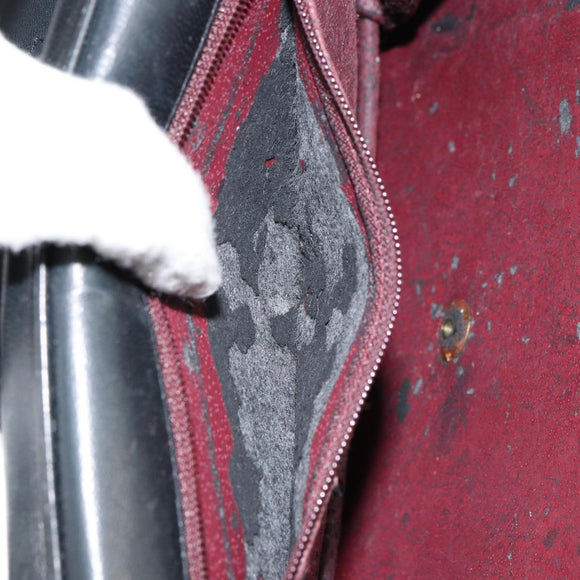 CHANEL Matelasse Chain Shoulder Bag Lamb Skin Black Gold CC Auth yk16748