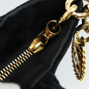 CHANEL Matelasse Standard Tote Bag Velor Black CC Auth yk16770-10