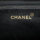 CHANEL Matelasse Standard Tote Bag Velor Black CC Auth yk16770-18