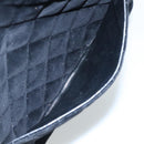 CHANEL Matelasse Standard Tote Bag Velor Black CC Auth yk16770-23