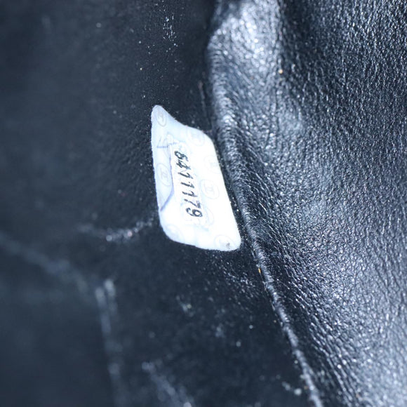 CHANEL Matelasse Standard Tote Bag Velor Black CC Auth yk16770