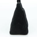 CHANEL Matelasse Standard Tote Bag Velor Black CC Auth yk16770-4