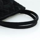 CHANEL Matelasse Standard Tote Bag Velor Black CC Auth yk16770-7