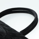 CHANEL Matelasse Standard Tote Bag Velor Black CC Auth yk16770-8