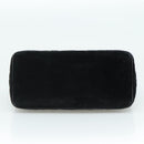 CHANEL Matelasse Standard Tote Bag Velor Black CC Auth yk16770-5