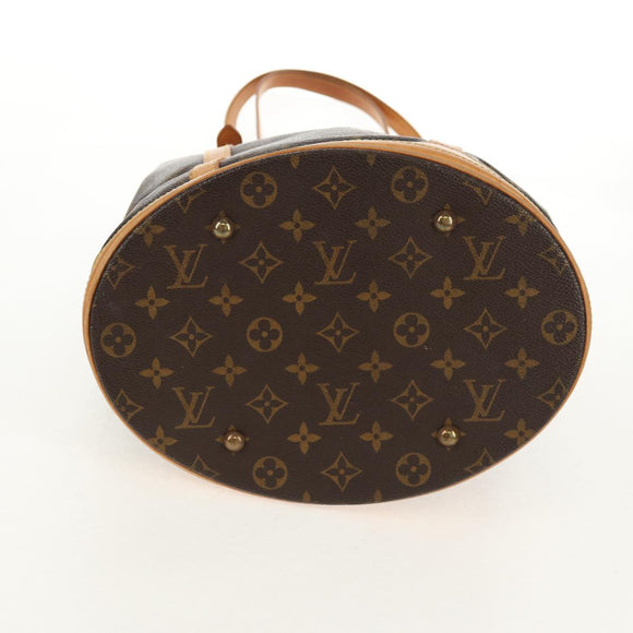 LOUIS VUITTON Monogram Bucket GM Shoulder Bag M42236 LV Auth yk16771
