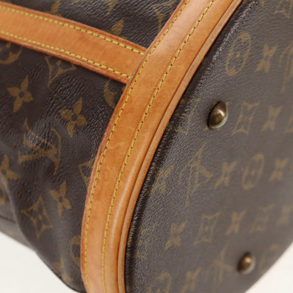 LOUIS VUITTON Monogram Bucket GM Shoulder Bag M42236 LV Auth yk16771