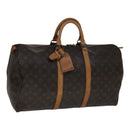 LOUIS VUITTON Monogram Keepall 50 Boston Bag M41426 LV Auth yk16778-1