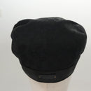 GUCCI GG Canvas Hunting Cap Hat S Black Auth yk16802V-5
